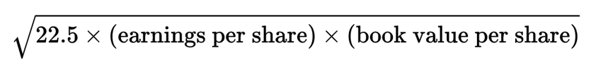 numero di Benjamin Graham